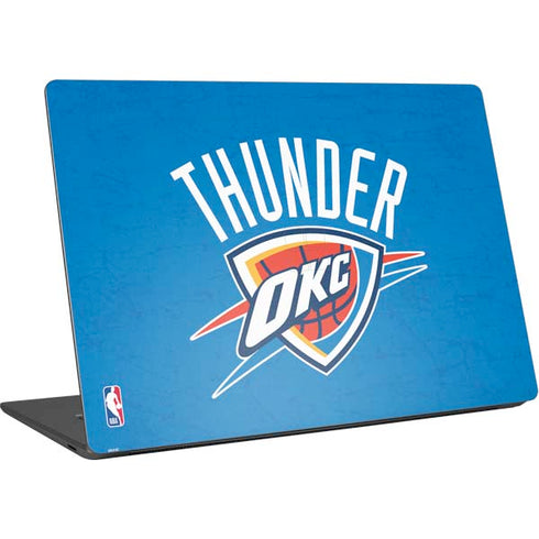 NBA OKC Thunder Distressed Surface Laptop 4 15in Skin