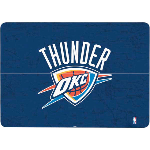 NBA OKC Thunder Distressed Surface Laptop Studio Skin