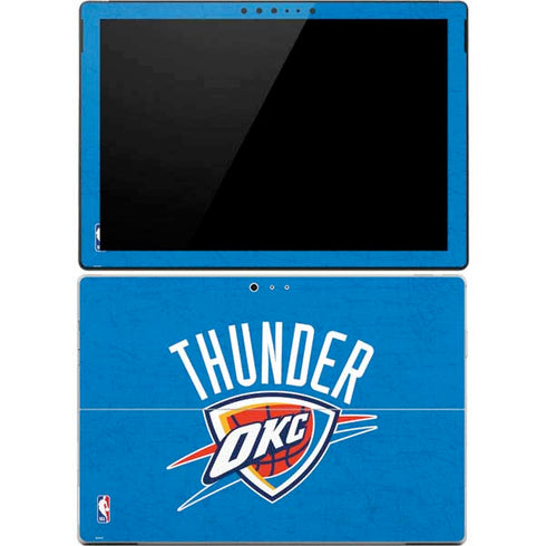 NBA OKC Thunder Distressed Surface Pro 4 Skin