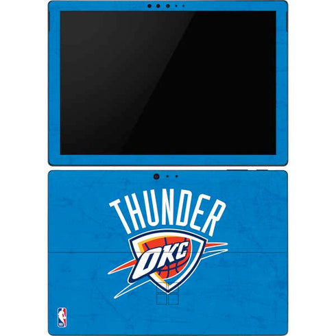 NBA OKC Thunder Distressed Surface Pro 6 Skin