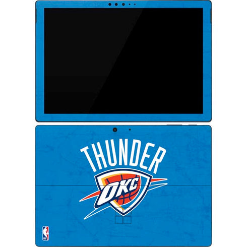 NBA OKC Thunder Distressed Surface Pro 7 Skin