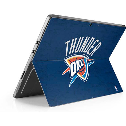 NBA OKC Thunder Distressed Surface Pro 8 Skin