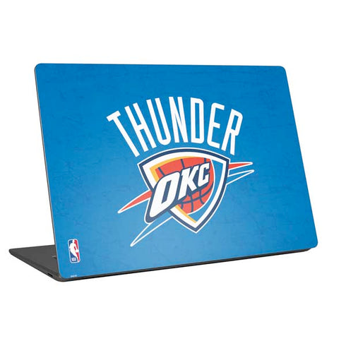 NBA OKC Thunder Distressed Universal Laptop 12in (9.8 x 6.8in) Skin