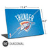 NBA OKC Thunder Distressed Universal Laptop 14in (11.4 x 8.2in) Skin