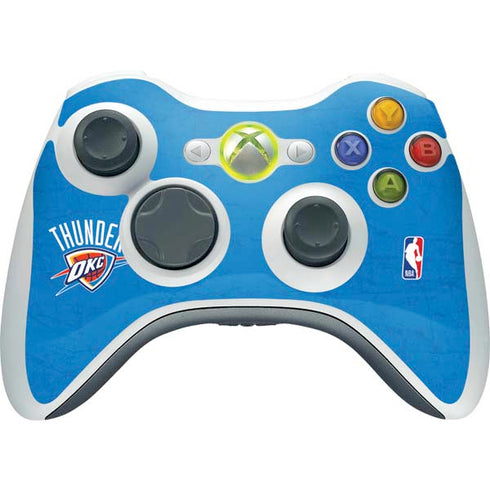 NBA OKC Thunder Distressed Xbox 360 Wireless Controller Skin