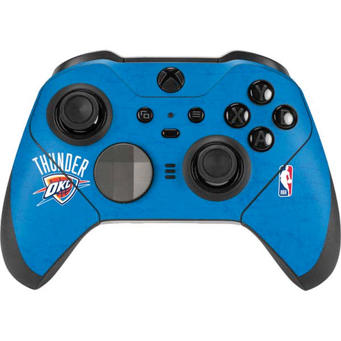 NBA OKC Thunder Distressed Xbox Elite Wireless Controller Series 2 Skin