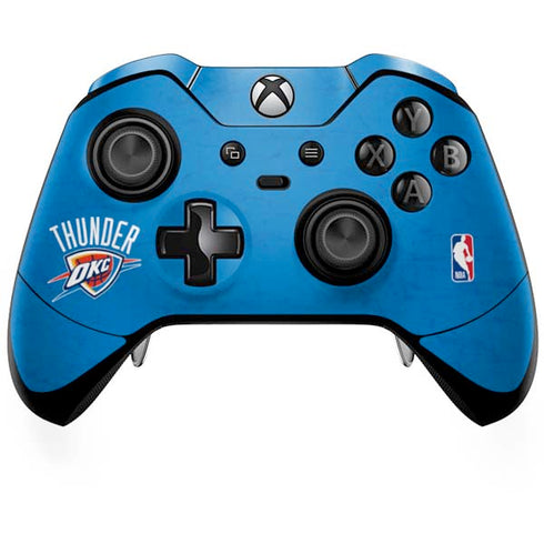 NBA OKC Thunder Distressed Xbox One Elite Controller Skin