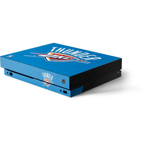 NBA OKC Thunder Distressed Xbox One Skins