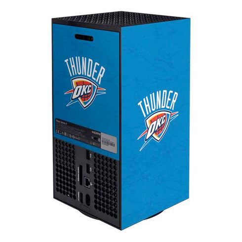 NBA OKC Thunder Distressed Xbox Series X Bundle Skin