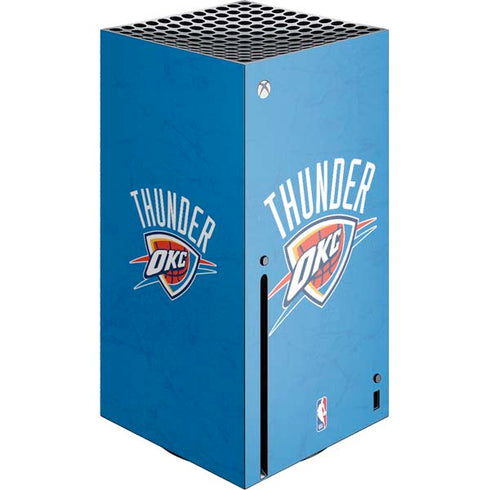 NBA OKC Thunder Distressed Xbox Series X Skins