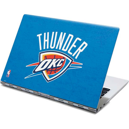 NBA OKC Thunder Distressed Yoga 910 2-in-1 14in Touch-Screen Skin