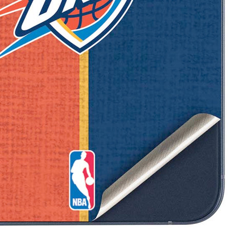 NBA OKC Thunder Split Galaxy A35 5G Skin