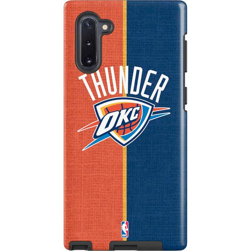 NBA OKC Thunder Split Galaxy Cases