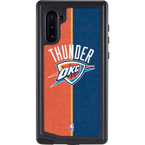 NBA OKC Thunder Split Galaxy Cases