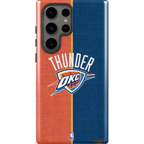 NBA OKC Thunder Split Galaxy S23 Ultra Pro Case