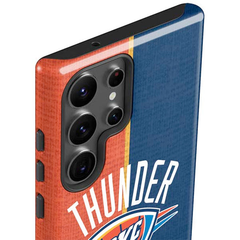 NBA OKC Thunder Split Galaxy S23 Ultra Pro Case