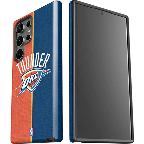 NBA OKC Thunder Split Galaxy S23 Ultra Pro Case