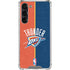 NBA OKC Thunder Split Galaxy S24 FE Clear Case