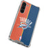 NBA OKC Thunder Split Galaxy S24 FE Clear Case