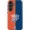 NBA OKC Thunder Split Galaxy S25 Impact Case