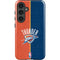 NBA OKC Thunder Split Galaxy S25 Plus Impact Case