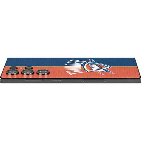 NBA OKC Thunder Split Galaxy S25 Ultra Skin
