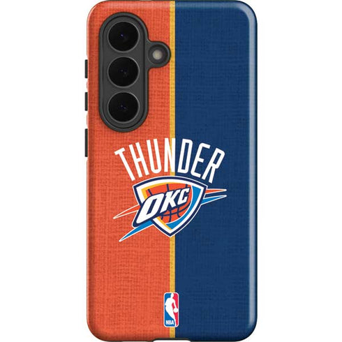 NBA OKC Thunder Split Galaxy S26 Plus Impact Case