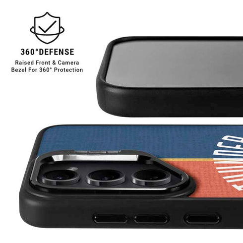 NBA OKC Thunder Split Galaxy S26 Plus Kickstand Case