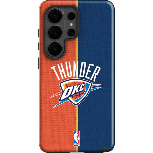 NBA OKC Thunder Split Galaxy S26 Ultra Impact Case