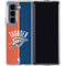 NBA OKC Thunder Split Galaxy Z Fold5 5G Clear Case