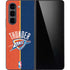 NBA OKC Thunder Split Galaxy Z Fold5 5G Skin