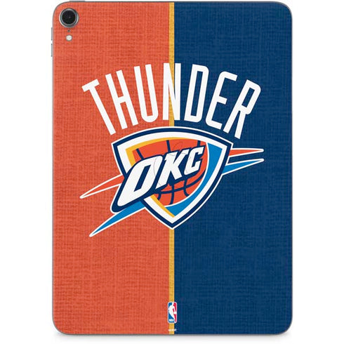 NBA OKC Thunder Split Apple iPad Pro Skin