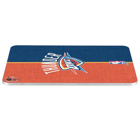NBA OKC Thunder Split iPad Pro 13in M4 (2024) Skin