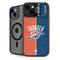 NBA OKC Thunder Split iPhone 15 Plus Kickstand Case