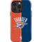 NBA OKC Thunder Split iPhone 15 Pro Impact Case