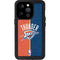 NBA OKC Thunder Split iPhone 15 Pro Waterproof Case
