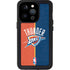 NBA OKC Thunder Split iPhone 15 Pro Waterproof Case