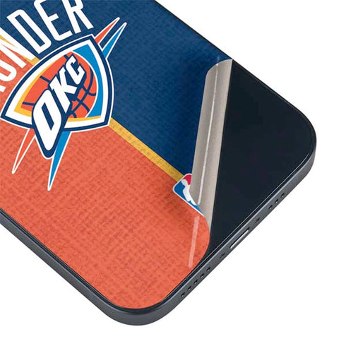 NBA OKC Thunder Split iPhone 15 Skin
