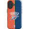 NBA OKC Thunder Split iPhone 16 Plus Impact Case
