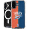 NBA OKC Thunder Split iPhone 16 Plus MagSafe Case