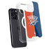 NBA OKC Thunder Split iPhone 16 Pro Max MagSafe Case
