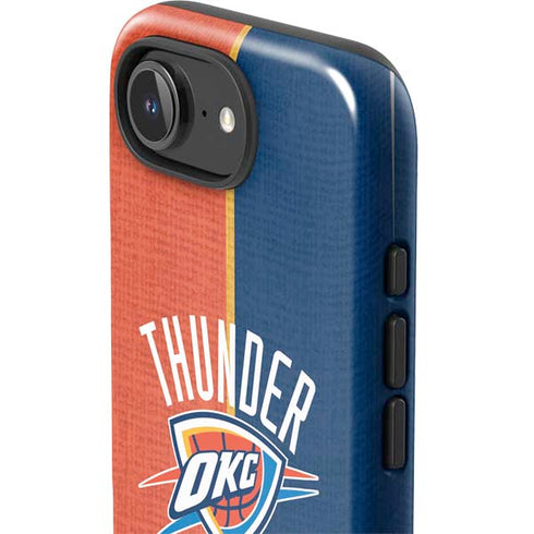 NBA OKC Thunder Split iPhone 16e Impact Case
