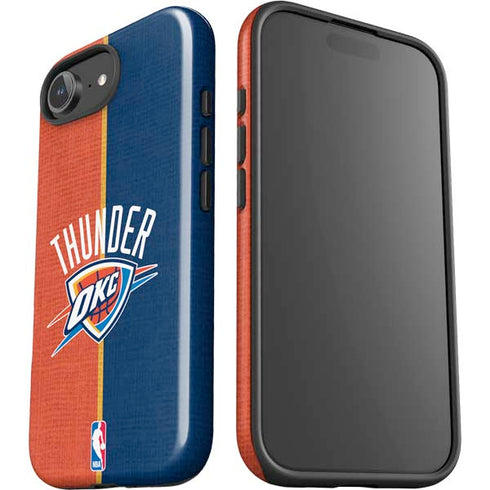 NBA OKC Thunder Split iPhone 16e Impact Case