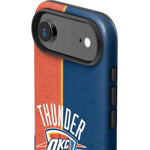 NBA OKC Thunder Split iPhone 17 Air Impact Case