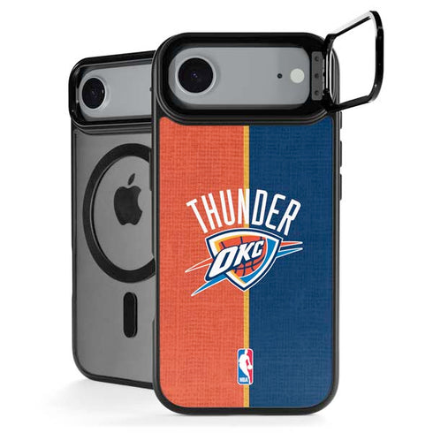 NBA OKC Thunder Split iPhone 17 Air Kickstand Case