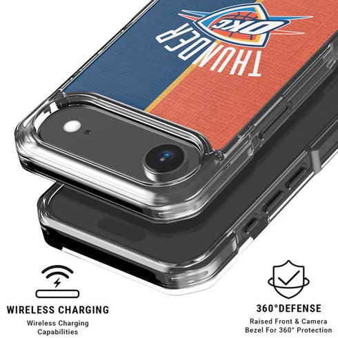 NBA OKC Thunder Split iPhone 17 Air MagSafe Case
