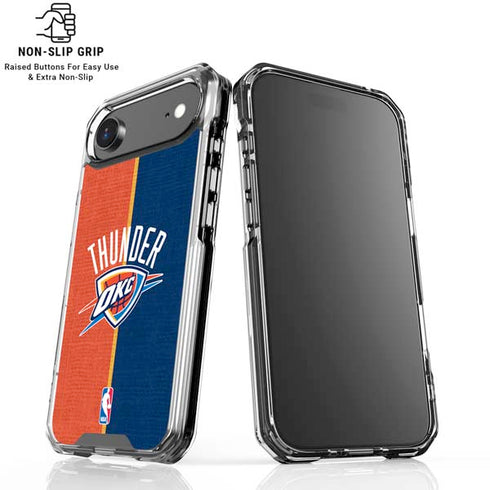 NBA OKC Thunder Split iPhone 17 Air MagSafe Case