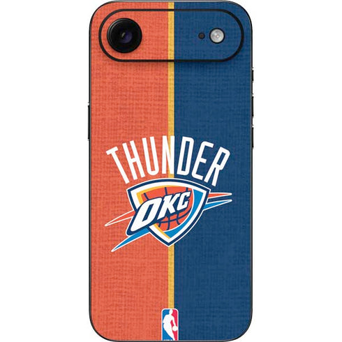 NBA OKC Thunder Split iPhone 17 Air Skin