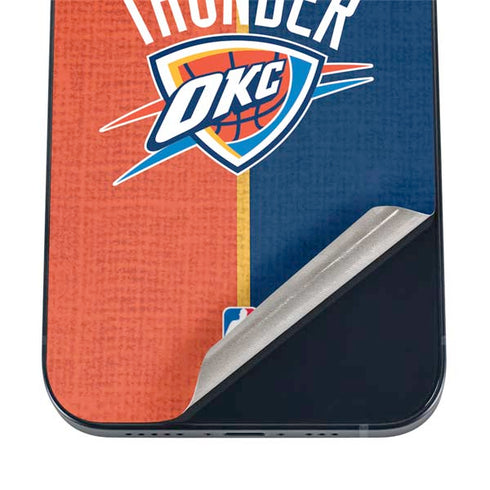 NBA OKC Thunder Split iPhone 17 Air Skin