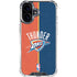 NBA OKC Thunder Split iPhone 17 Clear Case
